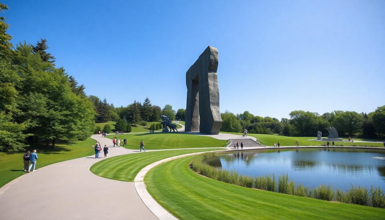 vigeland sculpture park photos