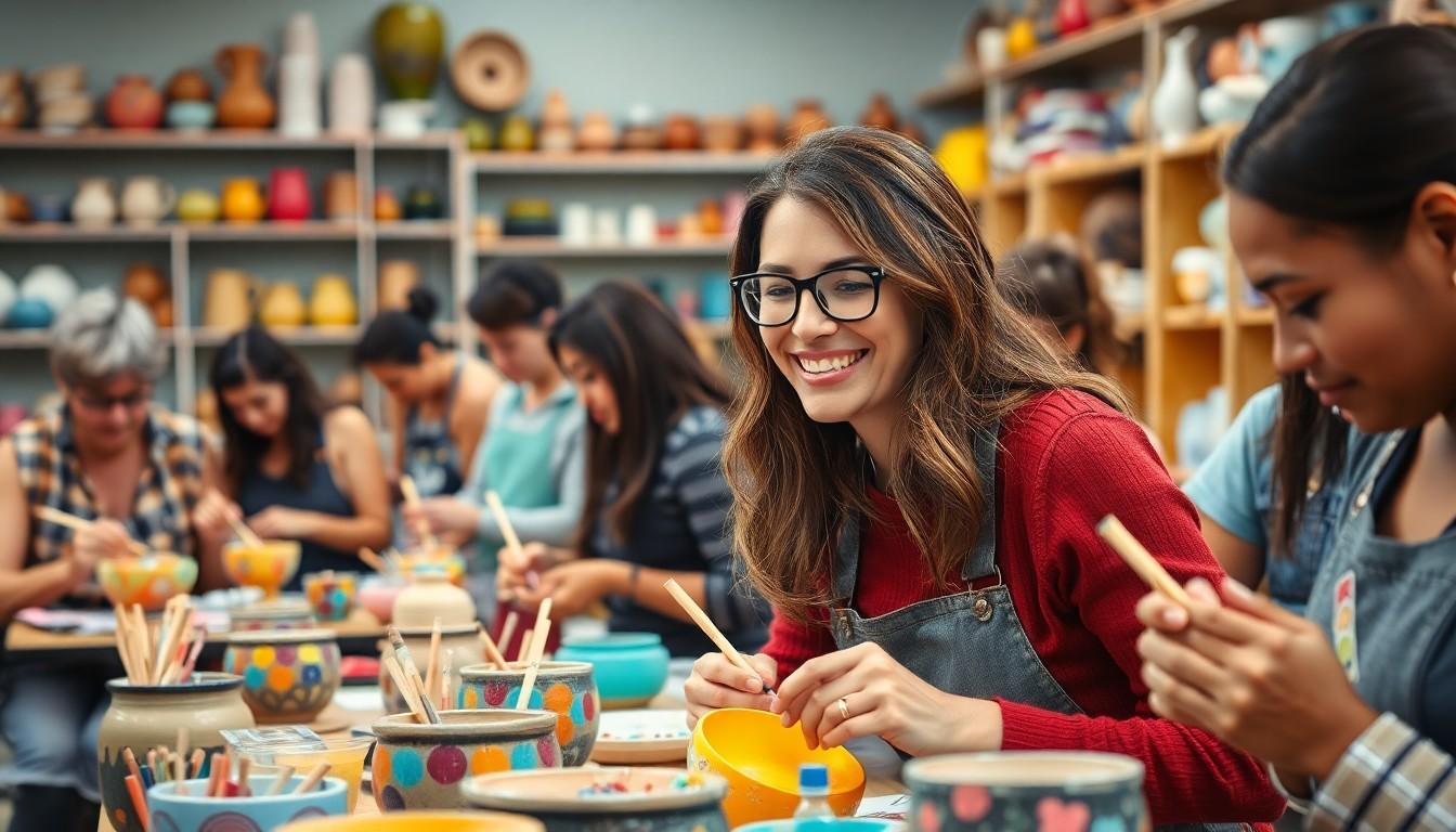 pottery painting kansas city