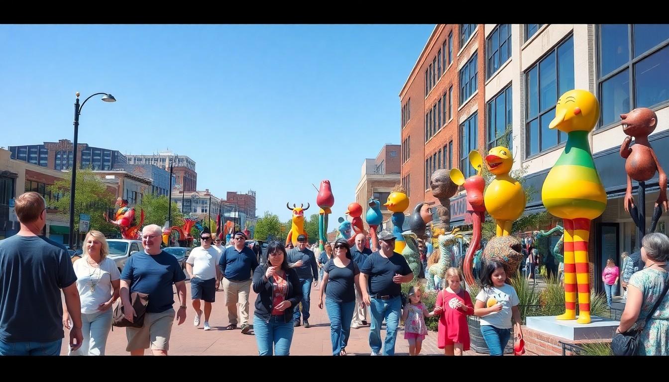 sioux falls sculpture walk